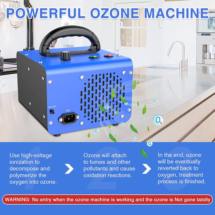 AIR AND WATER Ozone generator of 28.000MG / H Air and 500MG / H Water